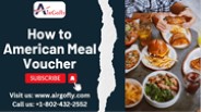 How to use American Airlines Voucher
