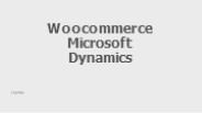 WooCommerce and Microsoft Dynamics