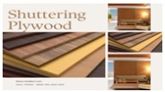 Shuttering Plywood