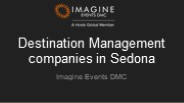 Destination Management companies in Sedona