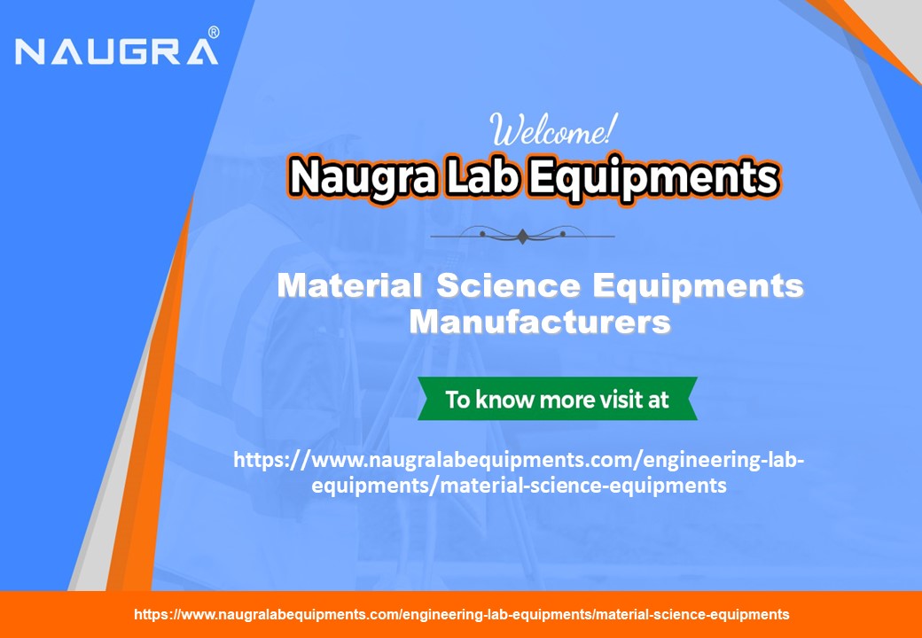 Material Science Equipments Manufacturers (1)