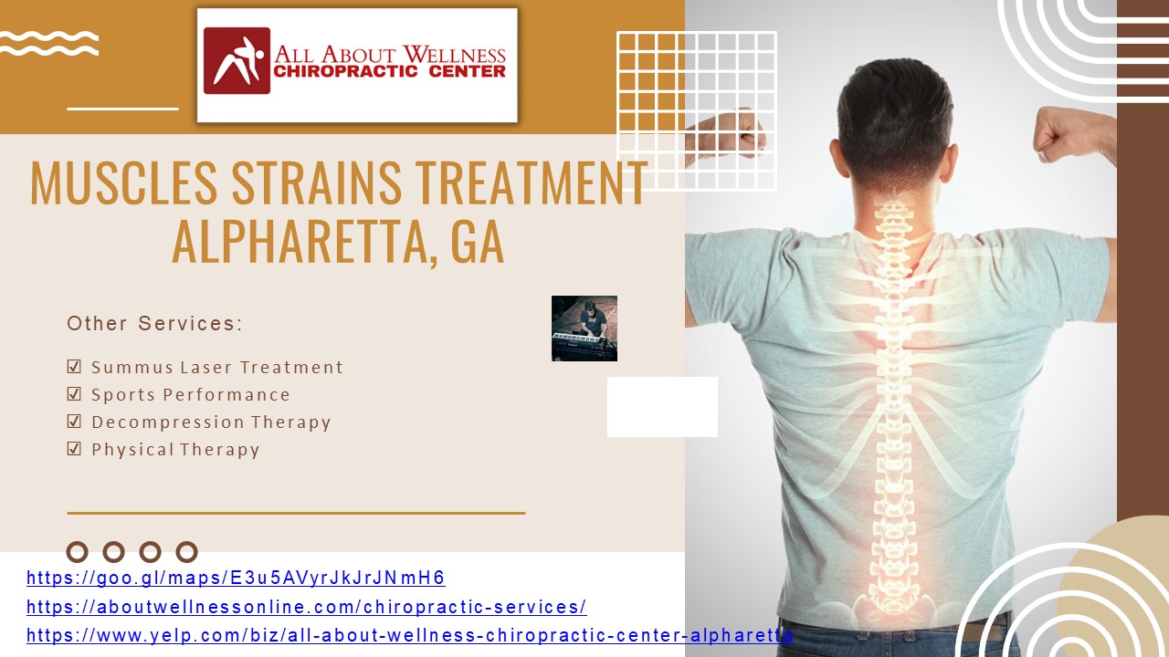 Muscle Strains Treatment Alpharetta, GA