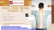 Muscle Strains Treatment Alpharetta, GA