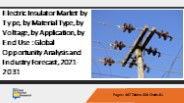 Electric Insulator Market