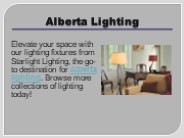 Alberta Lighting