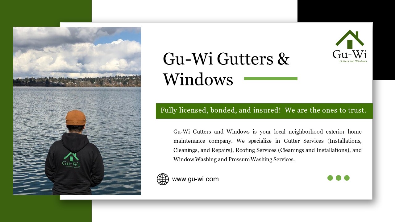 Gutter Cleaning, Repair & Installation