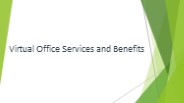 The Strategic Edge of Virtual Office Benefits