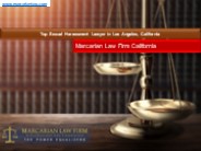 Top Sexual Harassment Lawyer in Los Angeles, California