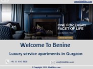Luxury Service Apartments in Gurgaon