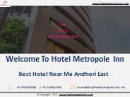 Hotel Booking in Andheri East (1)