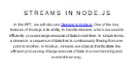 Streams in Node.js