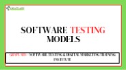 Software Testing Models - Graplabs