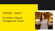 Teresa Yancy | Incredible Lifestyle Management Expert