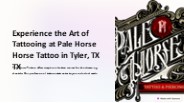 Best Tattoo Shop In Tyler Texas