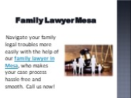 Family Lawyer Mesa