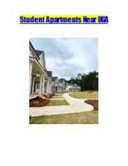 Student Apartments Near UGA