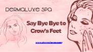Say Bye Bye to Crow's Feet (1)