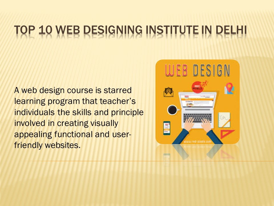 Top 10 web design institute in Delhi