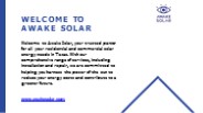 Solar Power Residential Systems - Awake Solar