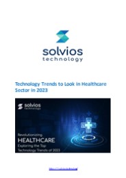 Healthcare Technology Trends to Look in 2023