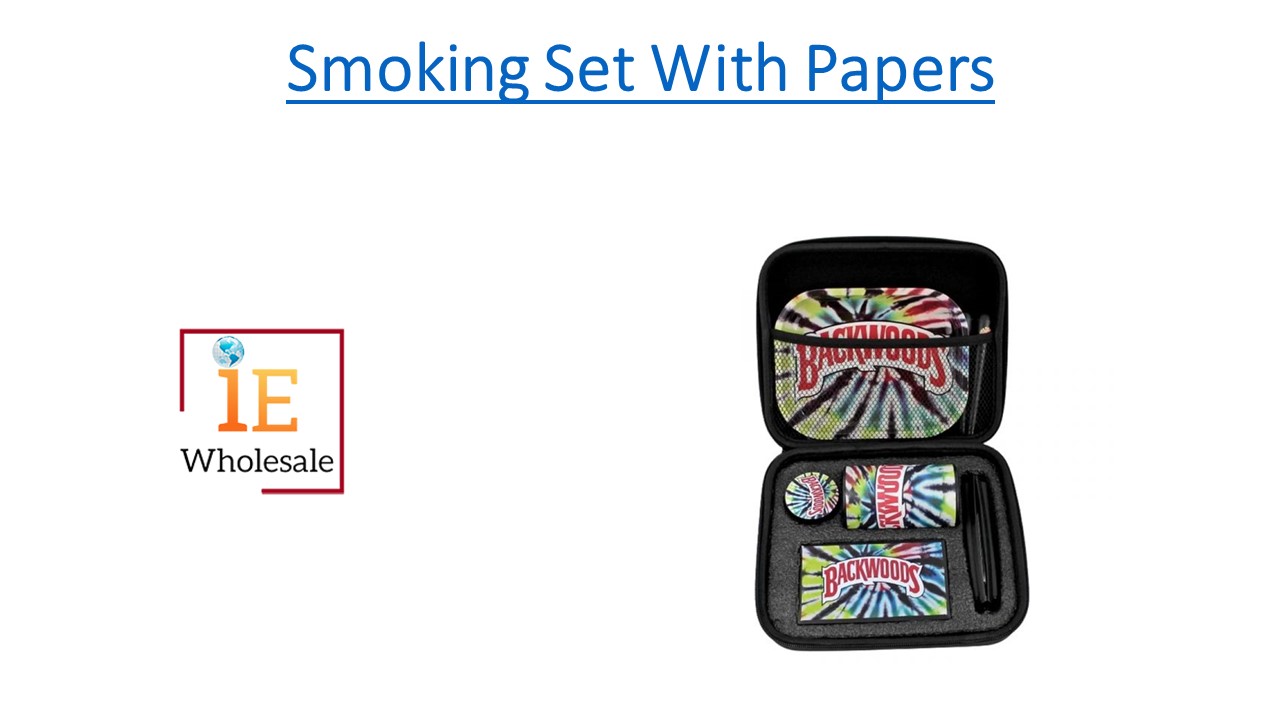 Smoking Set With Papers