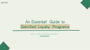 What is a Gamified Loyalty Program?