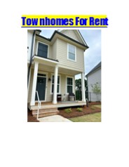 Townhomes For Rent