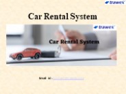 Car Rental System