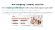 Web Designing Company Jalandhar | Nimble Technocrats