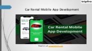Car Rental Mobile App Development