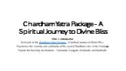 Luxury Chardham Yatra Tour Package