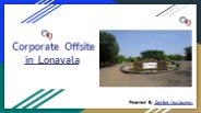 Corporate Team Building in Lonavala