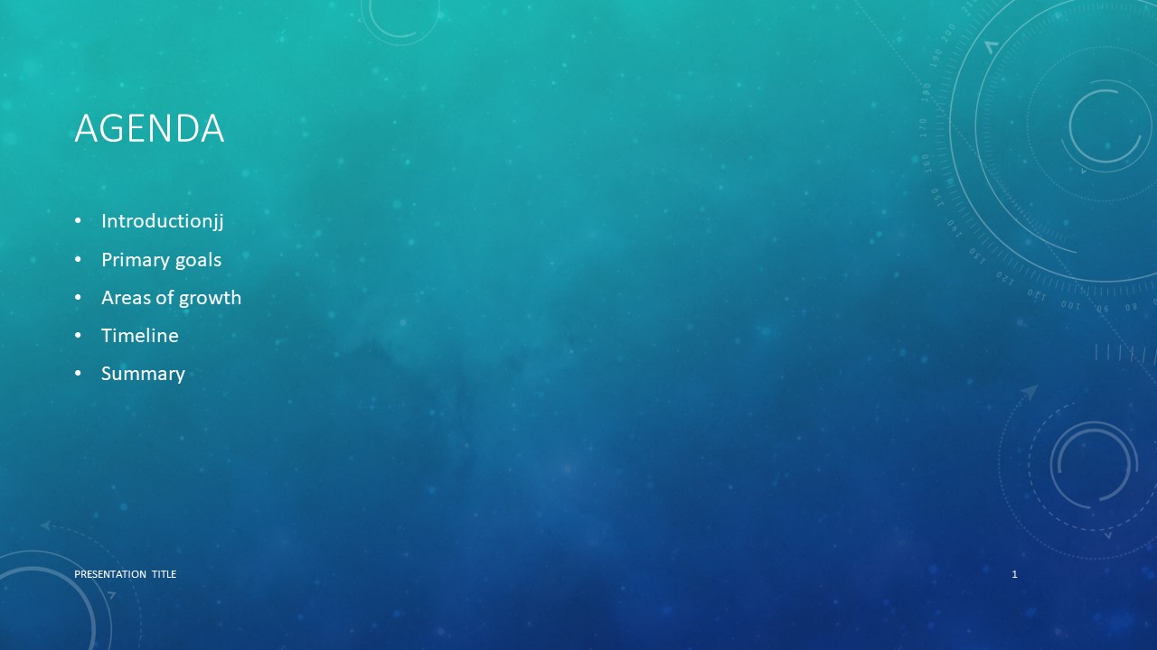 presentation player overlay