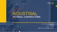 Welcome To Industrial Roofing  Contractors