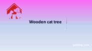 Wooden Cat Tree