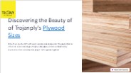 Plywood Sizes