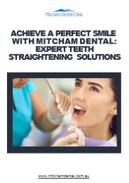 Transform Your Smile with Teeth Straightening