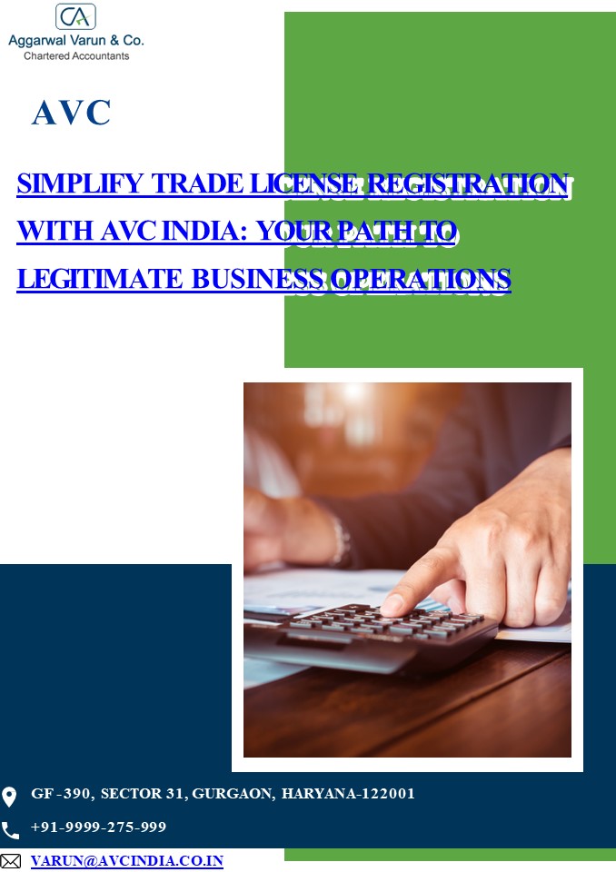 Simplify Your Trade License Registration with AVC India