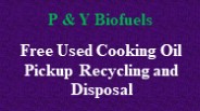 Free Used Cooking Oil Pickup Recycling and Disposal