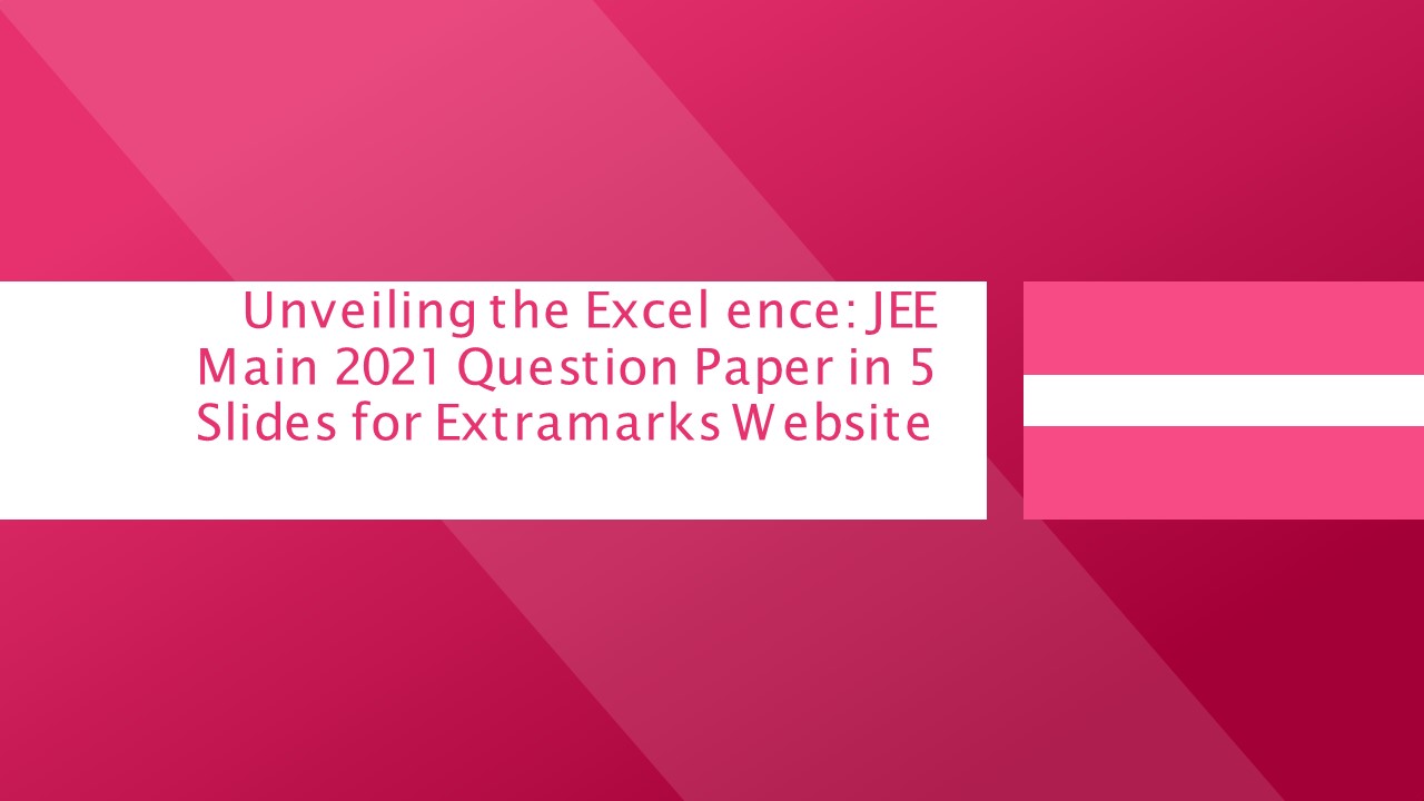 jee mains questions 2021