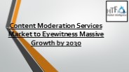 Content Moderation Services Market