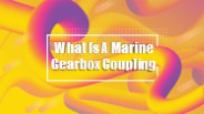What Is A Marine Gearbox Coupling?