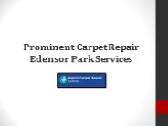 Book Leading Carpet Repair Edensor Park Services