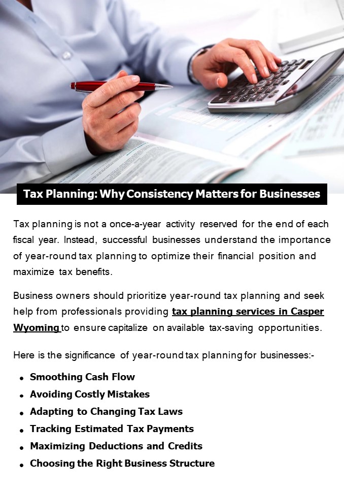 Tax Planning: Why Consistency Matters for Businesses