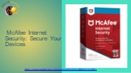 McAfee Internet Security: Secure Your Devices