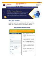 UdyamRegistration Portal - registration made easy