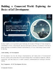 IoT Service Providers in USA | Panoramic Infotech