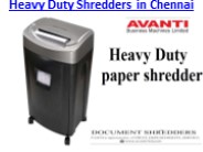 Top 5 Industrial Shredding Machine Manufacturers in India