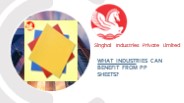 What Industries Can Benefit from PP Sheets?