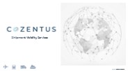 Shipment Visibility Services - Cozentus Technologies